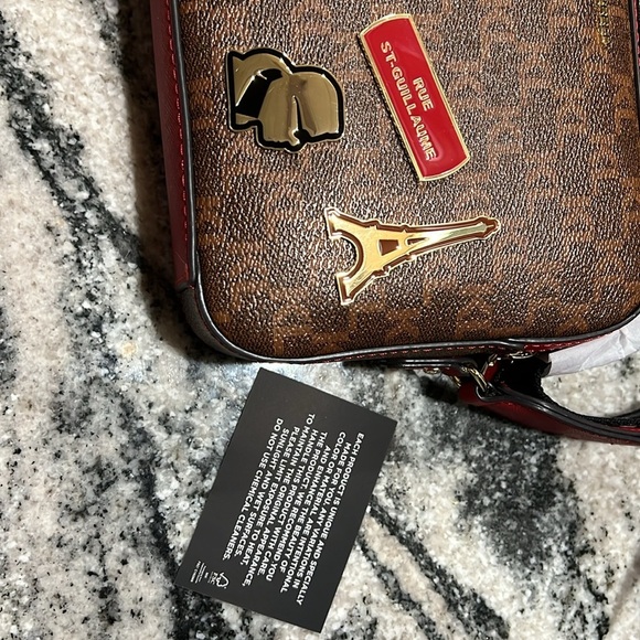 NWOT Karl lagerfeldld purse. 9” - Picture 8 of 14